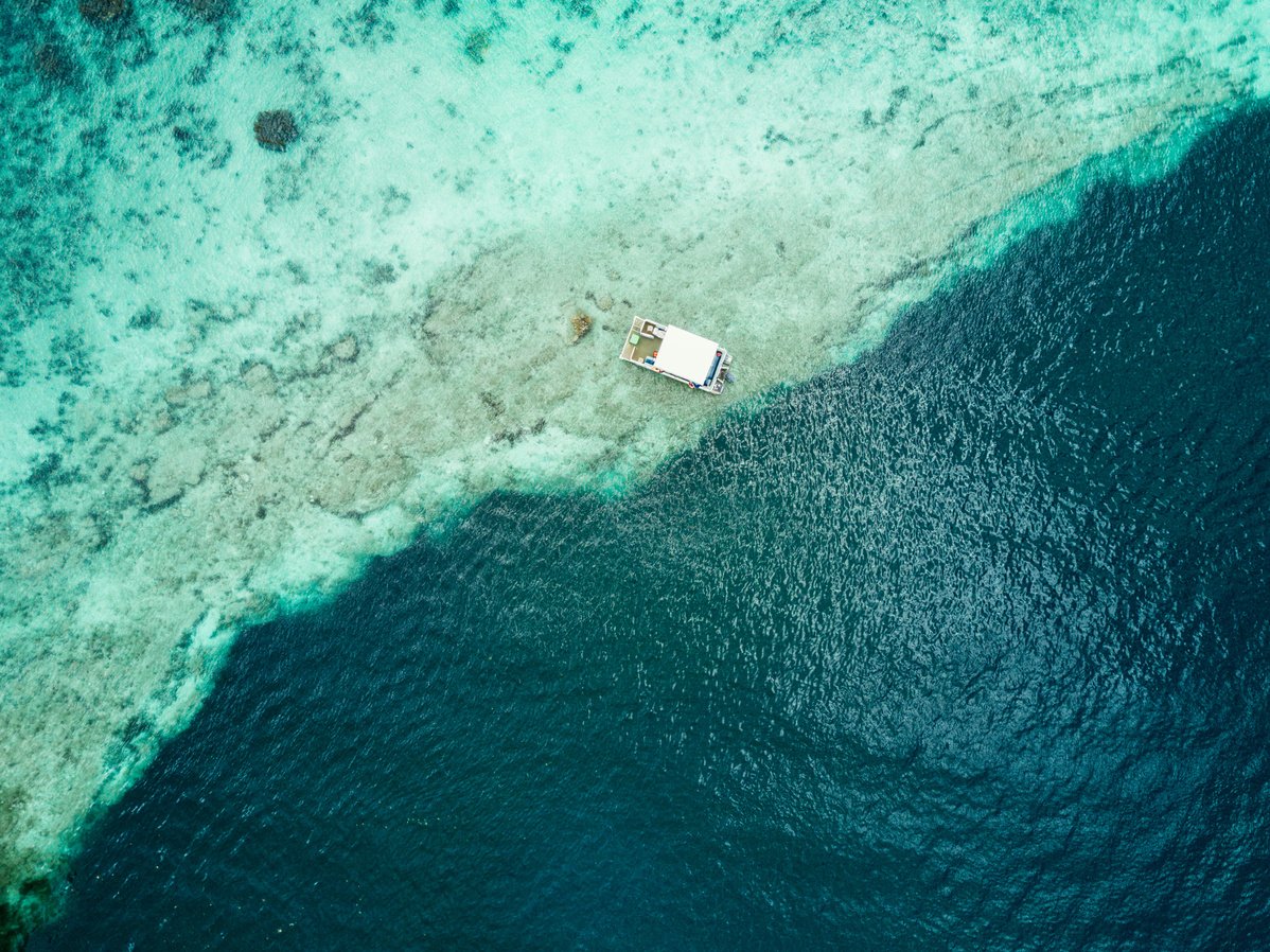 Black Cenote in Bacalar, Mexico