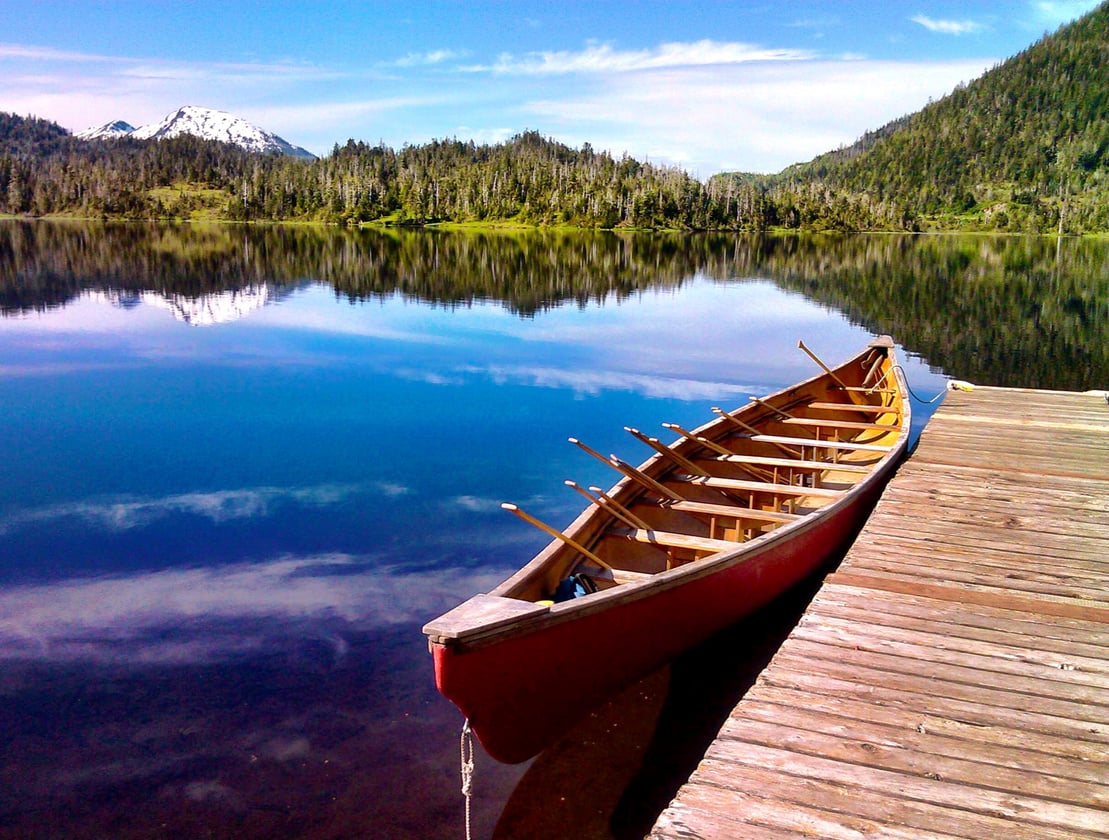 Canoe Getaway in the Yukon