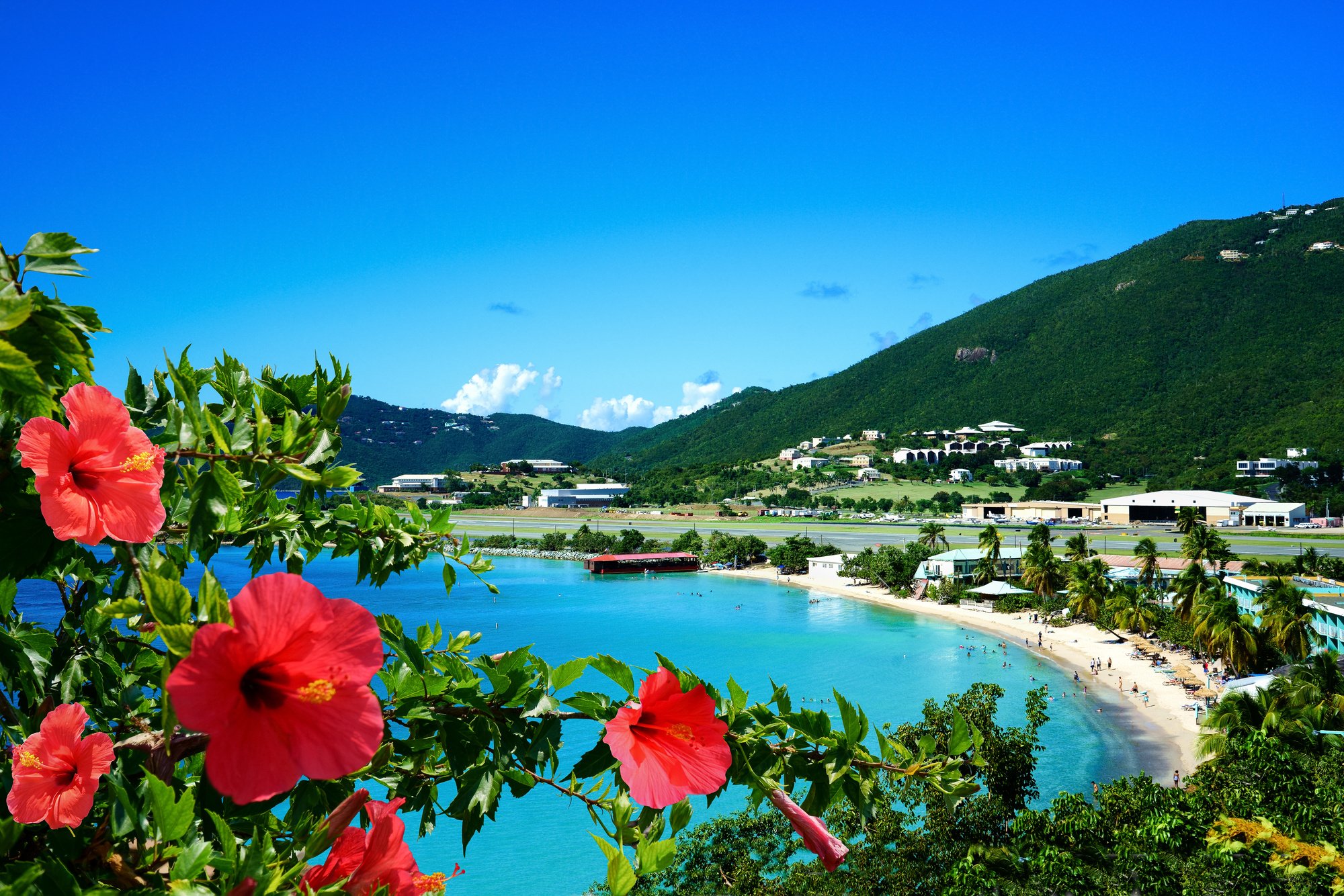 Emerald beach in St. Thomas, USVI