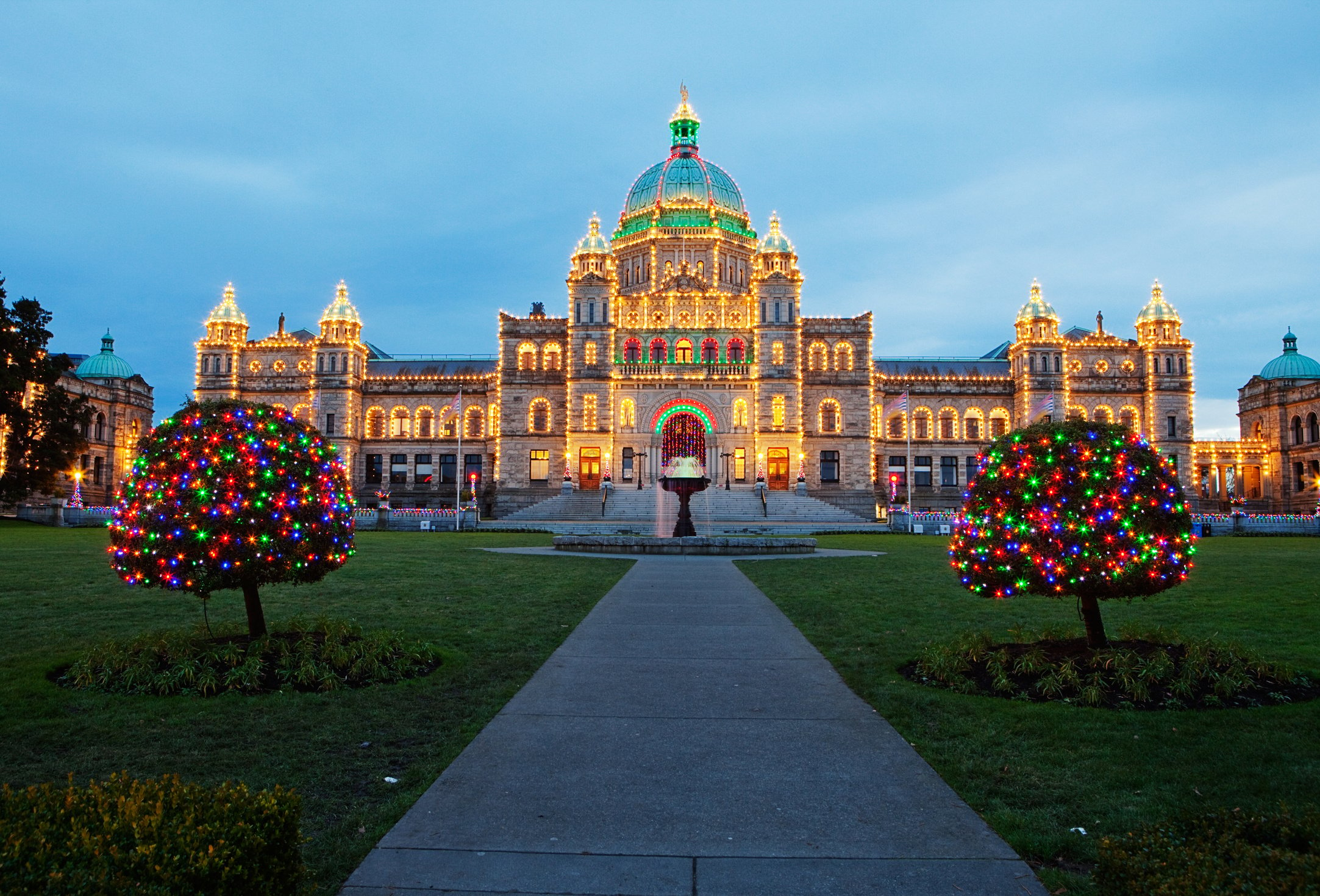 Christmas in Victoria BC