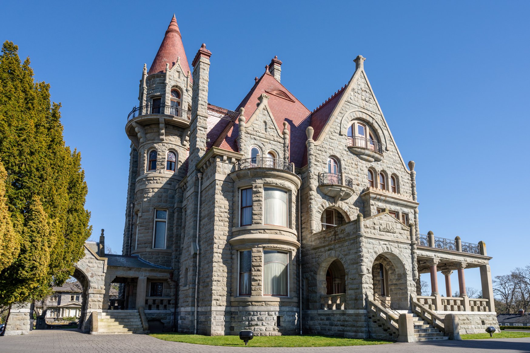 Craigdarroch Castle. Victoria, BC, Canada.