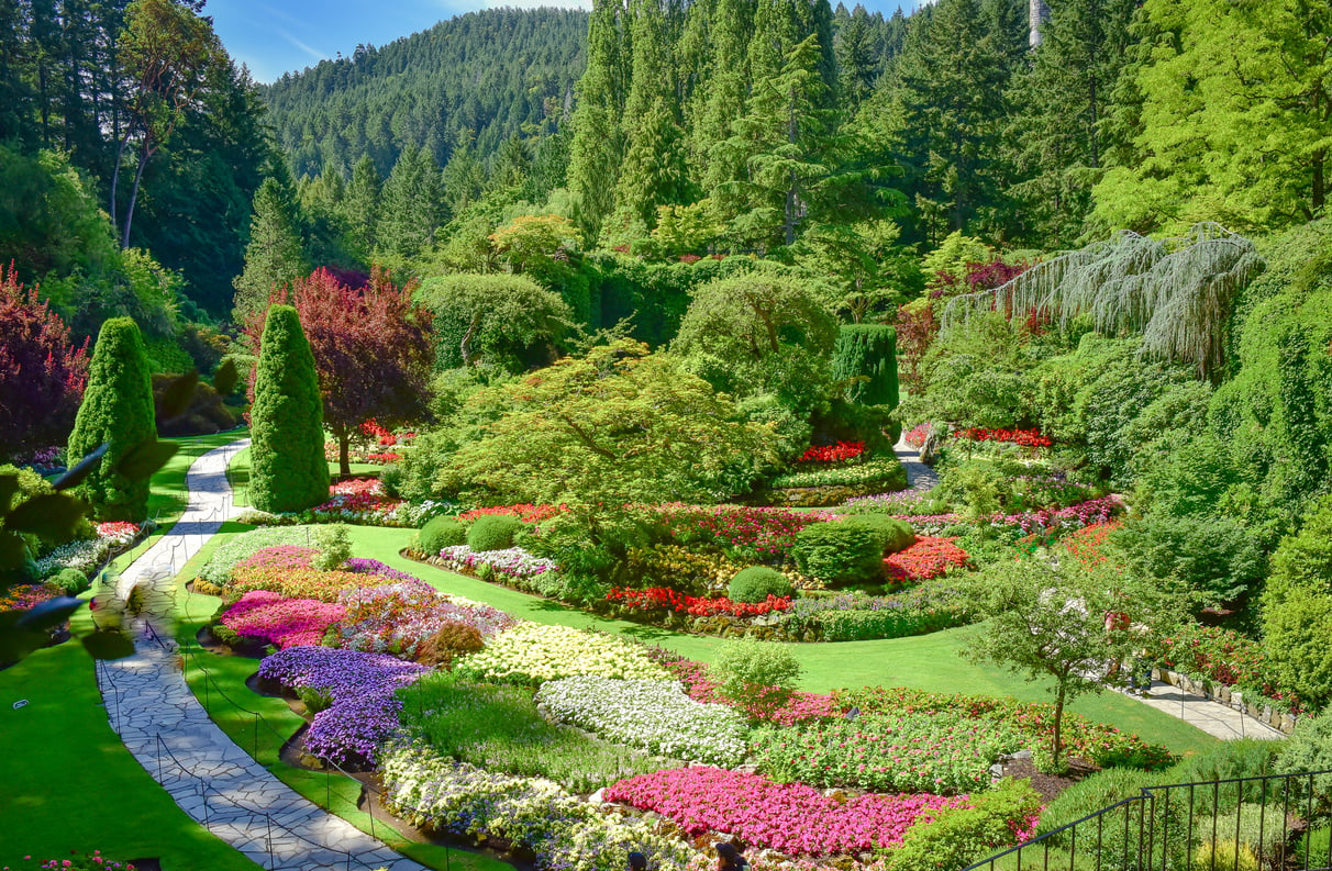 The Butchart Gardens Victoria British Columbia